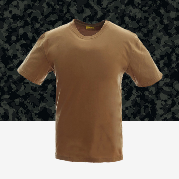 Crew neck cotton T-shirt