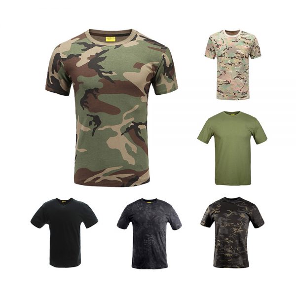 Crew neck cotton T-shirt3