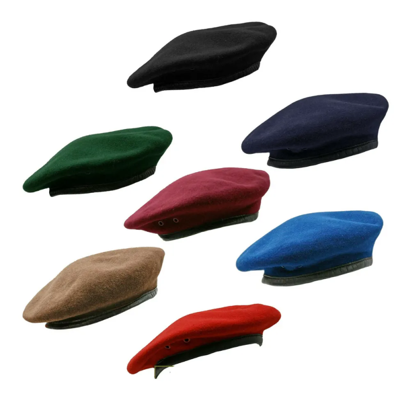 military, beret