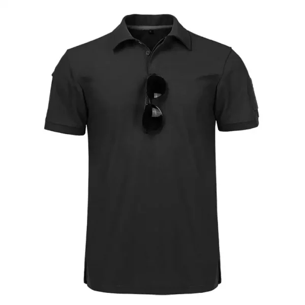 Polyester Polo Shirt - 图片 2