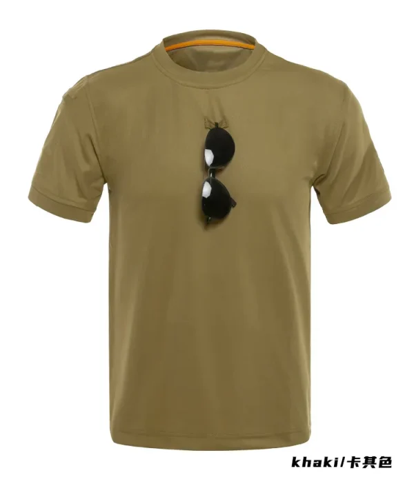 Polyester Crew Neck Shirt - 图片 2