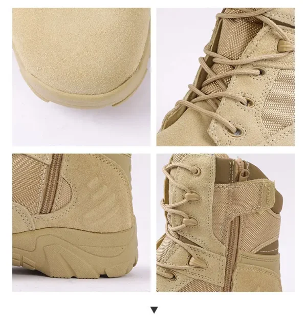 Delta High-top Combat Boots - 图片 6