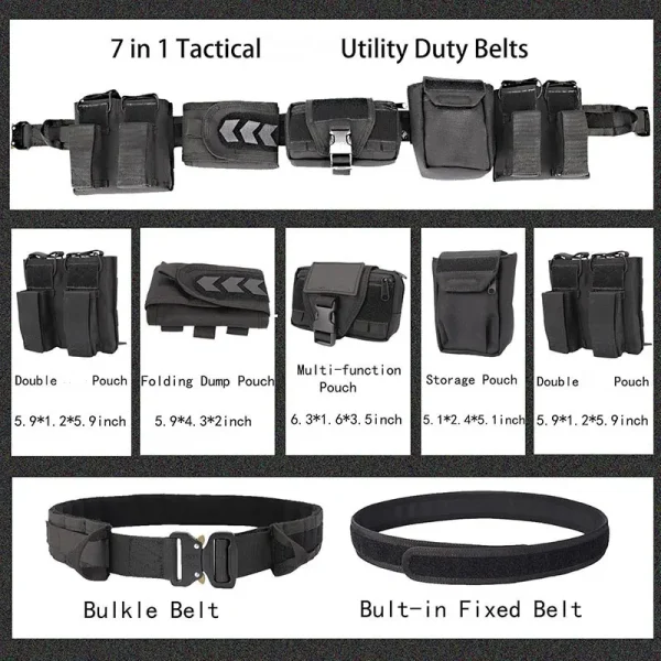 Detachable Tactical Belt - 图片 10