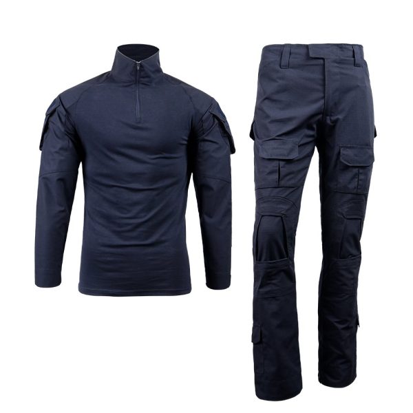2G blue frog costume uniform set